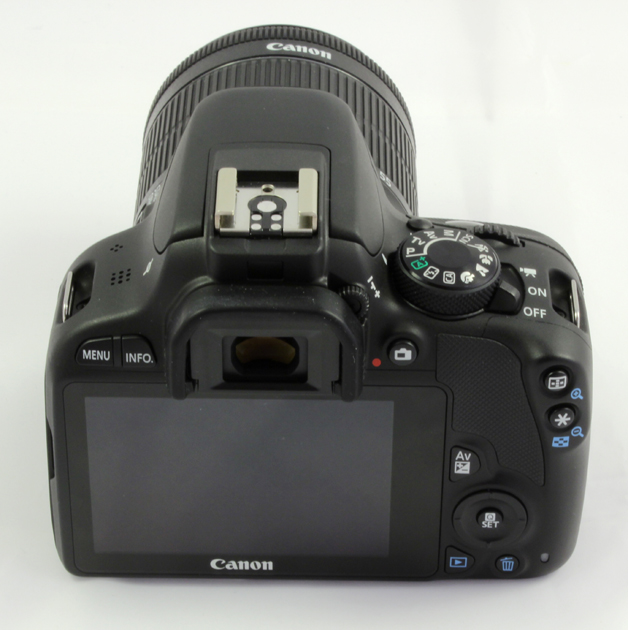 Canon EOS 100D Ruckseite