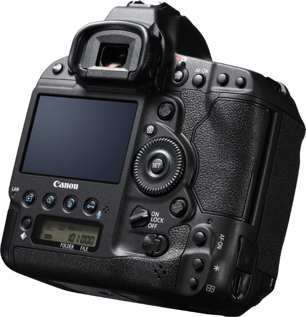Canon EOS 1D X Mark II Rückseite