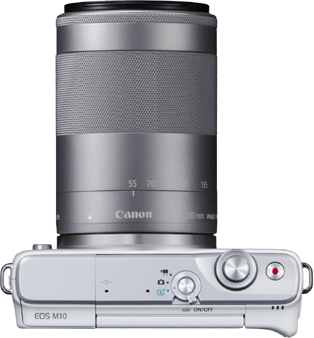 Canon EOS M10 Oberseite