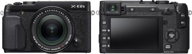 Fujifilm X-E2S Front Rückseite