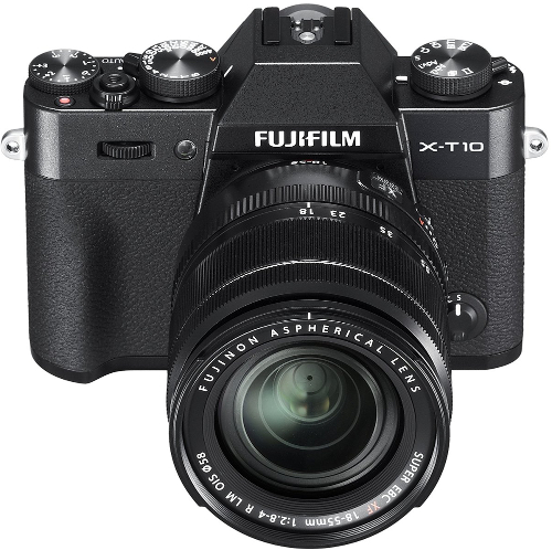 Fujifilm X-T10 Schwarz Front