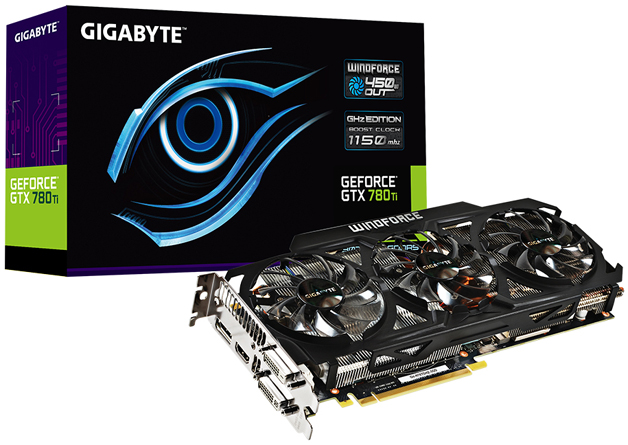  Gigabyte GTX 780 Ti GHz Edition Windforce 3x (GV-N78TGHZ-3GD)