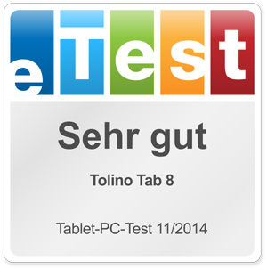 Tolino Tab 8 im Test (© eTest.de)