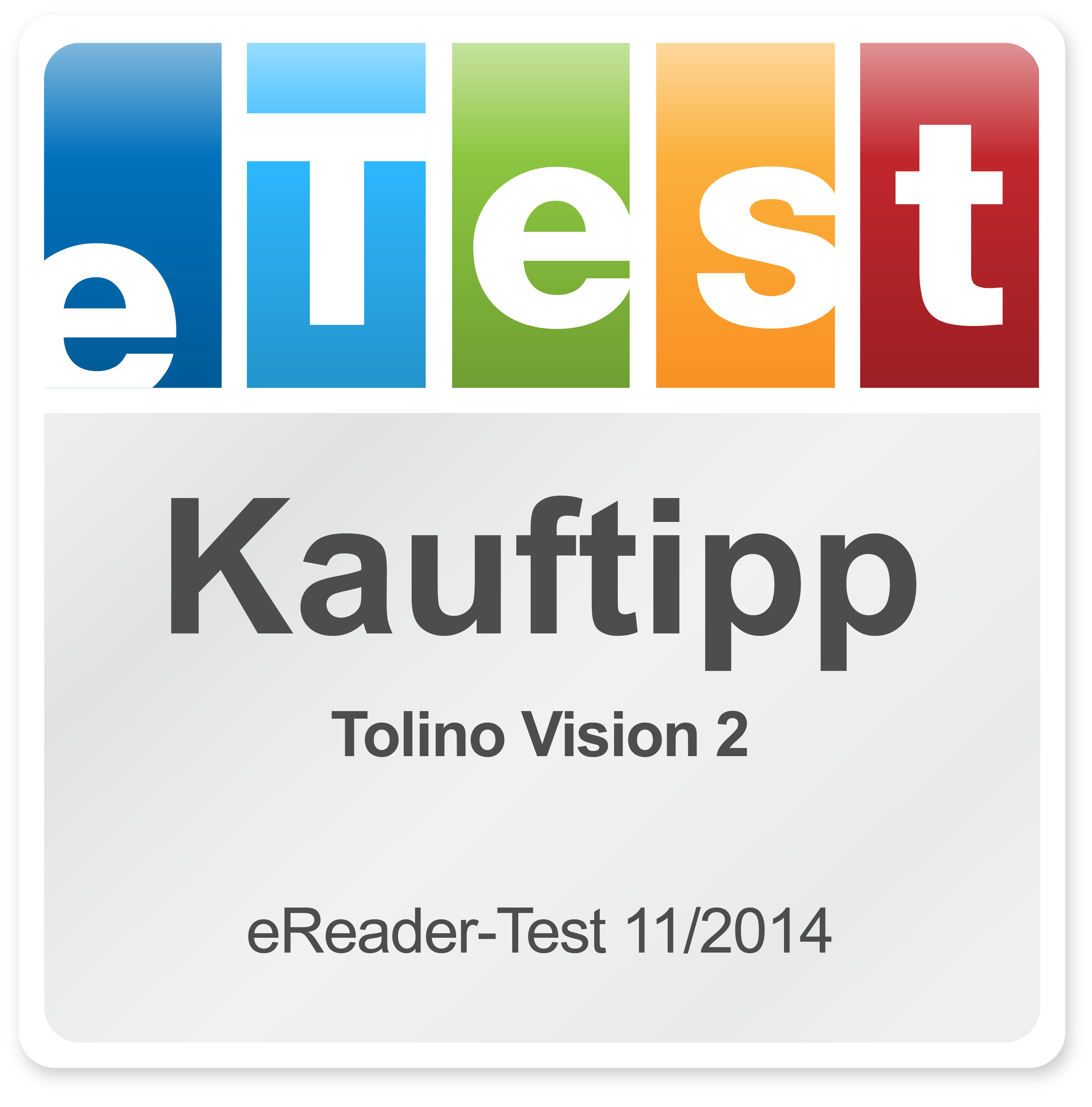 Tolino Vision 2 im Test (© eTest.de)