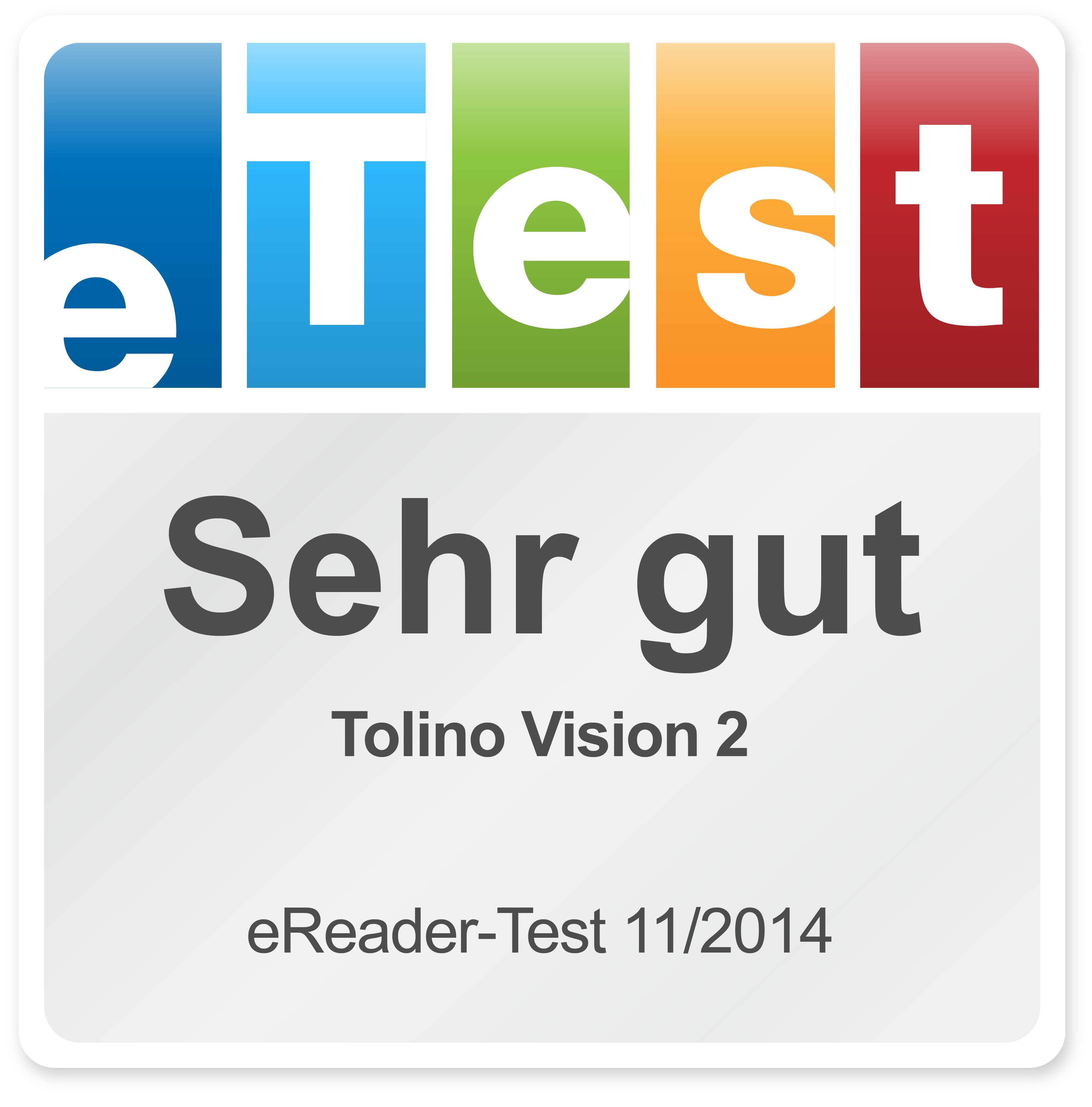 Tolino Vision 2 im Test (© eTest.de)
