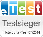 eTest-Testsieger Logo Trivago (© eTest.de)